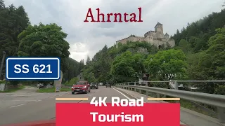 Driving Italy: SS621 Bruneck - Kasern - 4K scenic drive through Ahrntal