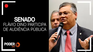 Ao vivo: Dino participa de audiência pública no Senado