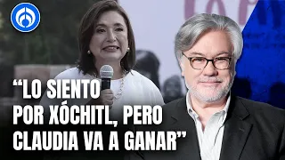 Yo sí creo en las encuestas, y esta vez Sheinbaum va a ganar: Ruiz-Healy