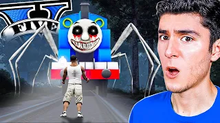 EL FIN del TREN THOMAS.EXE de GTA 5! 🚂😟 (PELÍCULA)