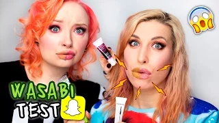 ♦ Insta/Snap test: Wasabi kontra wypełniacze ust! RLM i Agnieszka Grzelak Beauty