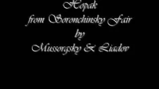 Hopak -  Modest Mussorgsky