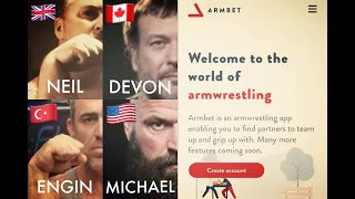 ARMWRESTLING APP SPECIAL -"IN THE PRESENCE OF GREATNESS"-DEVON LARRATT, MCHAEL TODD & ENGIN TERZI-18