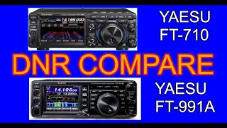 YAESU FT-710 & FT991 - DNR Comparison
