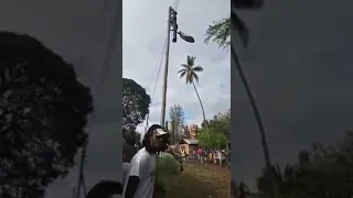 Watch As A Thief Is Electrocuted To Death After Trying To Steal From Kenya Power