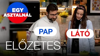 ELŐZETES: Katolikus pap − spirituális papnő | Egy asztalnál 2. évad 2. rész