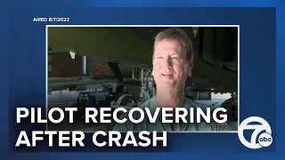 Pilot, other occupant recovering after ejecting from plane at Michigan air show