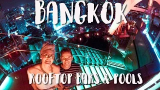 BANGKOK THAILAND VLOG DAY 3 | ROOFTOP POOL | RED SKY BAR