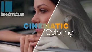 SHOTCUT CINEMATIC COLOR GRADING | How to Color Grade in SHOTCUT