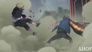 Boruto x Momoshiki vs Kawaki - Full Fight - Kawaki  Kills Boruto