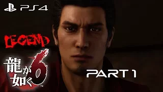 Legend Yakuza 6: The Song of Life Walkthrough Gameplay Part 1 - Prologue Full Game