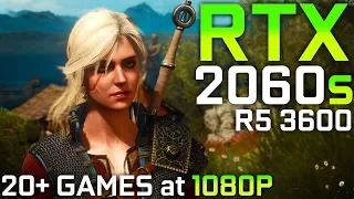 RTX 2060 SUPER + RYZEN 5 3600 TEST IN 20+ GAMES