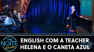 Carrossel English com a Teacher Helena e o Caneta Azul | The Noite (29/03/23)