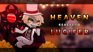 Heaven reacts to Lucifer Morningstar || RoseGacha