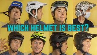 So I've been wearing 7 different MTB helmets thus far in 2021...