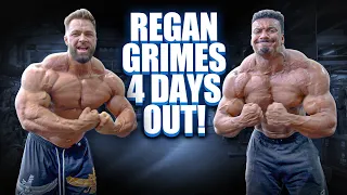 IFBB PRO REGAN GRIMES 4 DAYS OUT!