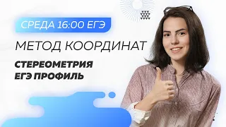 Метод Координат. Стереометрия ЕГЭ Профиль