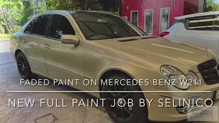 Mercedes Benz W211 Full Paint Job by Selinico