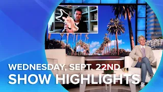 Scott Foley and 'AGT' Winner Dustin Tavella! | Highlights From Wednesday, September 22nd