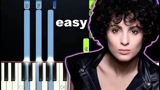 Barbara Pravi - Voila (Easy Piano Tutorial) Eurovision