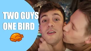 TWO GUYS ONE BIRD! | THANKSGIVING 2019 I Tom Daley