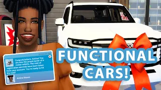 Make LorySims' Cars FUNCTIONAL in The Sims 4