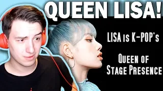 Blackpink's LISA Is K-Pop's Queen of Stage Presence REACTION!