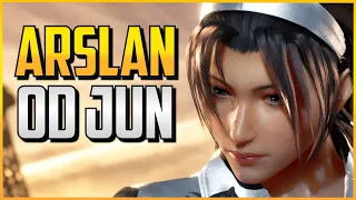 T8 ▰ Arslan Ash High-Level Jun Gameplay【Tekken 8】