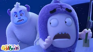 Zee's Yeti ESCAPE! | Smells Like Trouble | New Oddbods Episode Compilation | Funny Cartoons for Kids