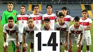 Azerbaycan 1-4 Türkiye U17 Özet (03.09.2021)