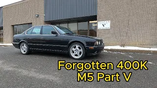 Forgotten 400 000 km E34 M5 restoration part V: Throwing stars,, and transmission mounts.