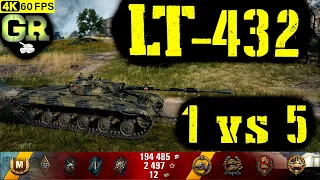 World of Tanks LT-432 Replay - 5 Kills 5.8K DMG(Patch 1.4.0)