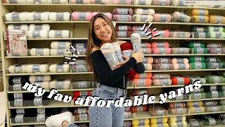 come yarn shopping with me! | my fav yarns 🧶🧶