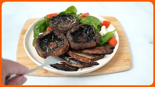 Quick and Easy Air Fryer Portobello Mushroom