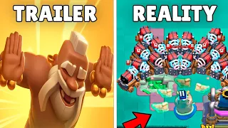 TRAILER VS REALITY MONK