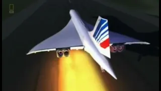 Air France Flight 4590 - Crash Animation 3