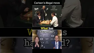 Magnus Carlsen's illegal move 🤯