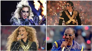 Super Bowl Half time Show Performers (1990-2022)