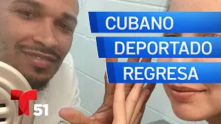 Padre deportado a Cuba con I-220B logra regresar a Estados Unidos