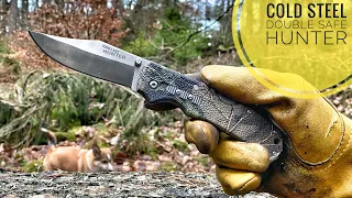 Нож Cold Steel Double Safe Hunter тест / test