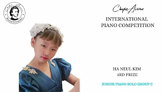 Ha Neul Kim: Solo Group C 3rd Prize - W. A. Mozart, Piano Sonata No.12 in F Major K.332 3rd