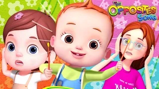The Opposites Song And Many Nursery Rhymes & Kids Songs | Baby Ronnie Rhymes | Learning Songs