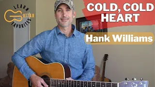 Cold, Cold Heart - Hank Williams - Guitar Lesson | Tutorial