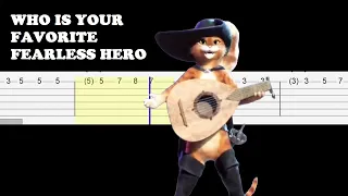 Who Is Your Favorite Fearless Hero (Easy Guitar Tabs Tutorial)