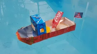 Faça um Barco a Vapor com Latinha de Coca-Cola!!