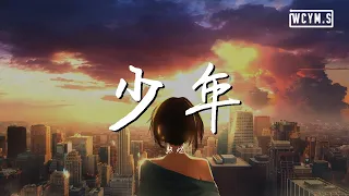 张煜-少年 (Cover: 梦然)(男版)【動態歌詞/Lyrics Video】