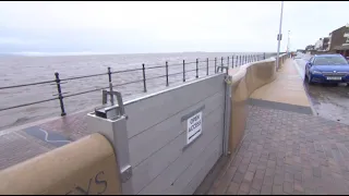 BBC North West Tonight - West Kirby floods report 10.04.24