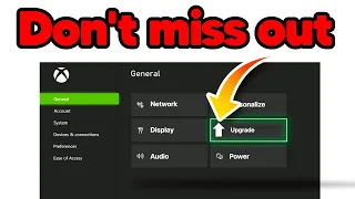 You need this turned on! Xbox Update!