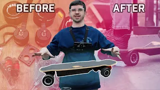 Building An Electric Longboard Is Easy! | DIY Eskate Overview