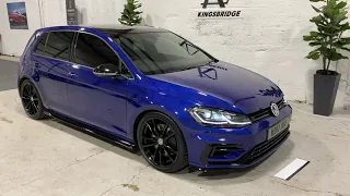 2017 VW GOLF R MK 7.5 DSG 5DR LAPIZ BLUE PANORAMIC ROOF MAXTON KIT